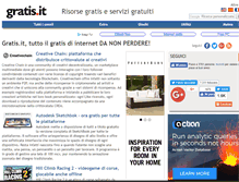 Tablet Screenshot of gratis.it
